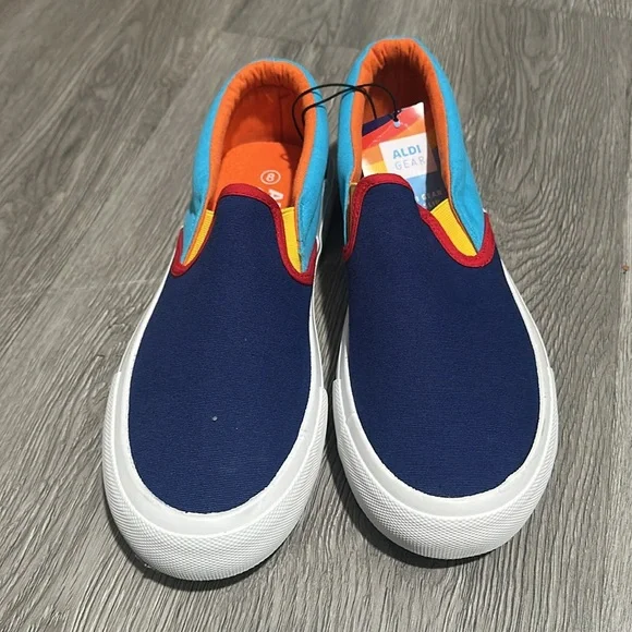 Aldi Gear Women’s Slip-on Sneakers Sz 8 - Picture 5 of 5